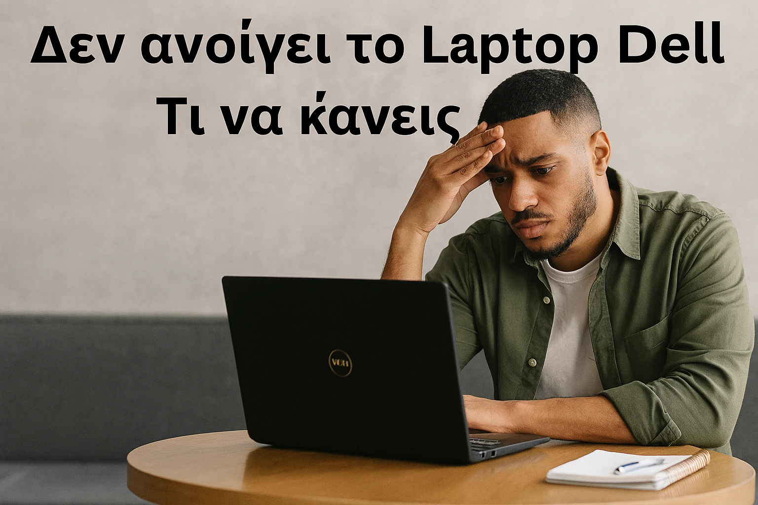 Δεν ανοίγει το Laptop Dell – Τι να κάνεις