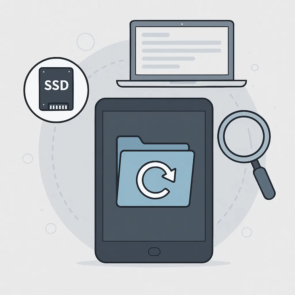 Ανάκτηση δεδομένων από Tablet – Πως γίνεται