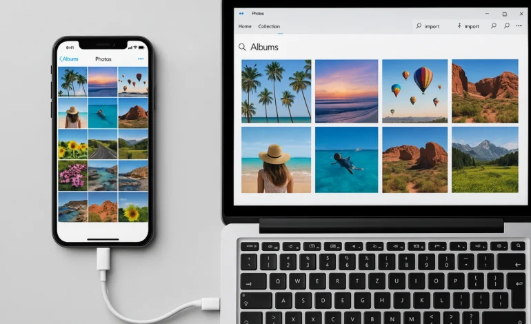Μεταφορά φωτογραφιών απο iPhone σε pc – Οδηγός