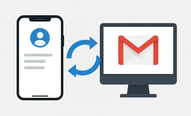 Πως να συγχρονίσω τις επαφές με το gmail – Οδηγός