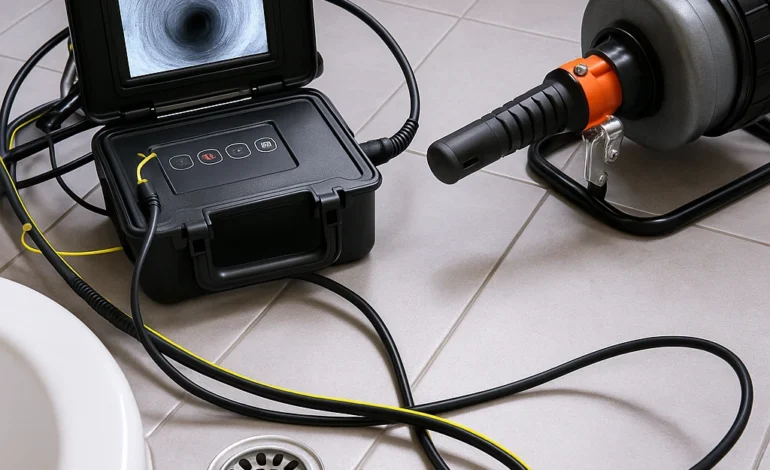 Έλεγχος αποχέτευσης με κάμερα – Απόφραξη στρατηγικά