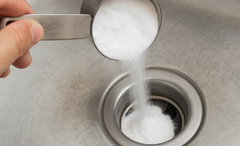 Ξεβούλωμα νιπτήρα με σόδα – Οδηγός