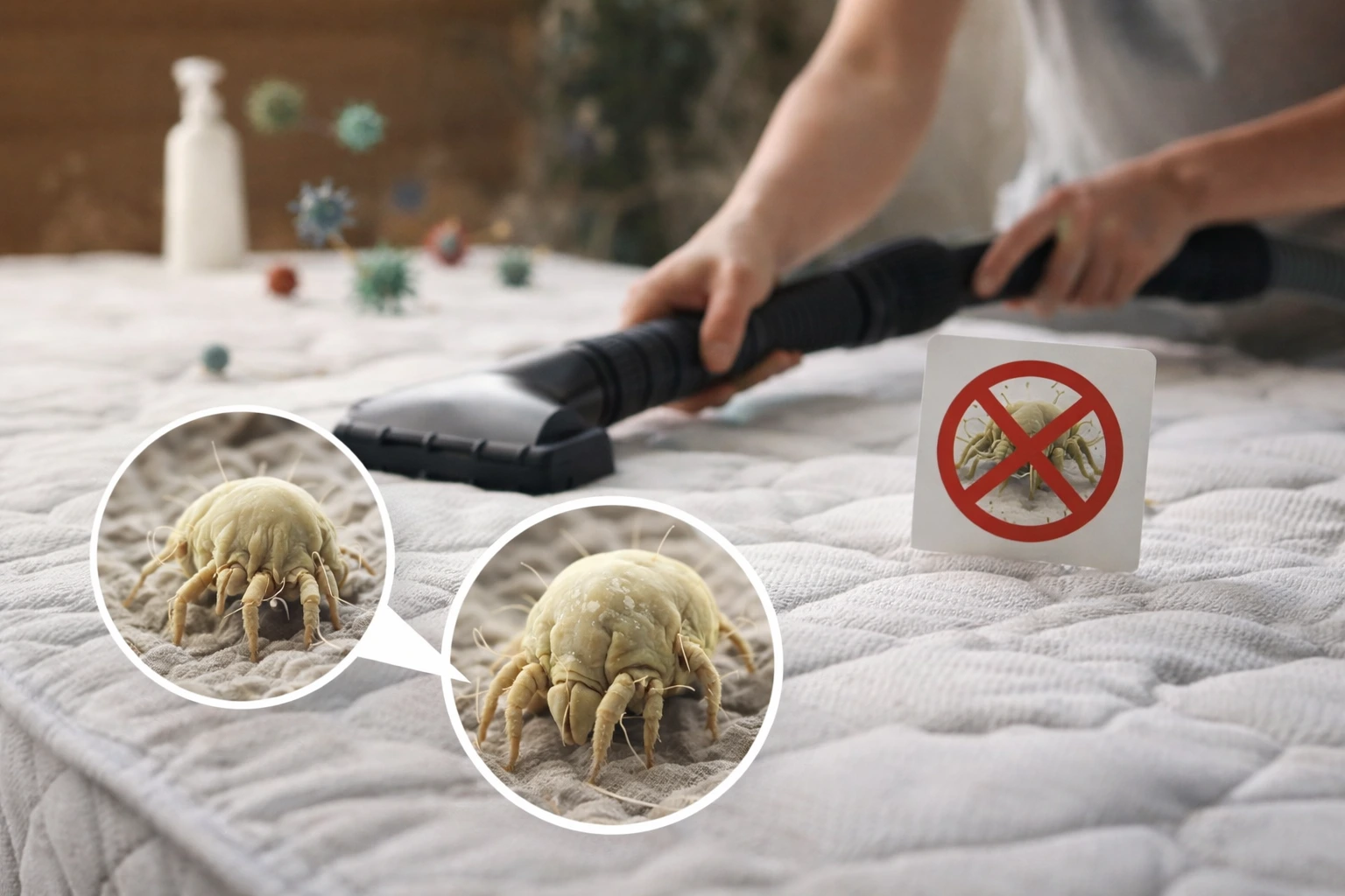 Ακάρεα στο στρώμα: Πώς να βρείτε οριστική λύση
