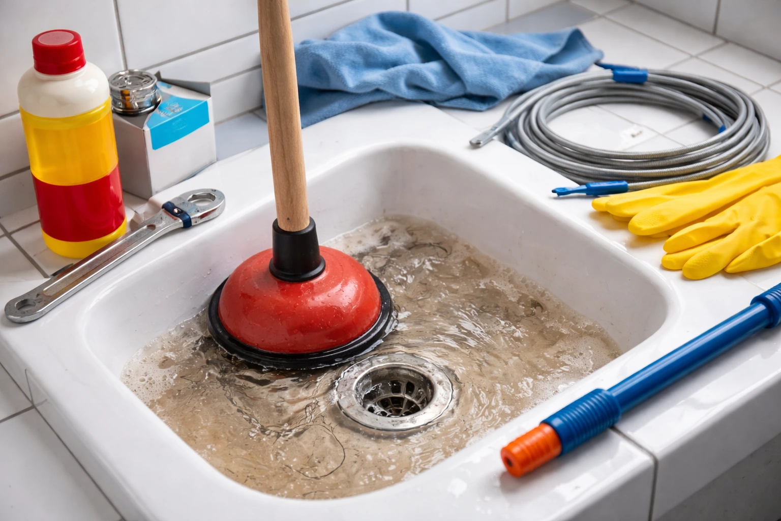 Απόφραξη Μπάνιου – 5 τρόποι για ξεβούλωμα