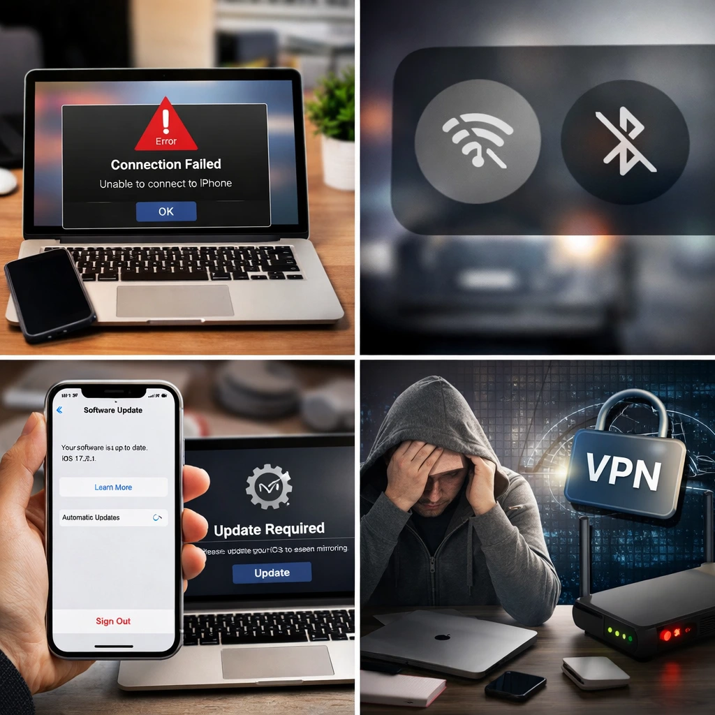 Το iPhone Mirroring δεν λειτουργεί; Πλήρης οδηγός επίλυσης προβλημάτων
