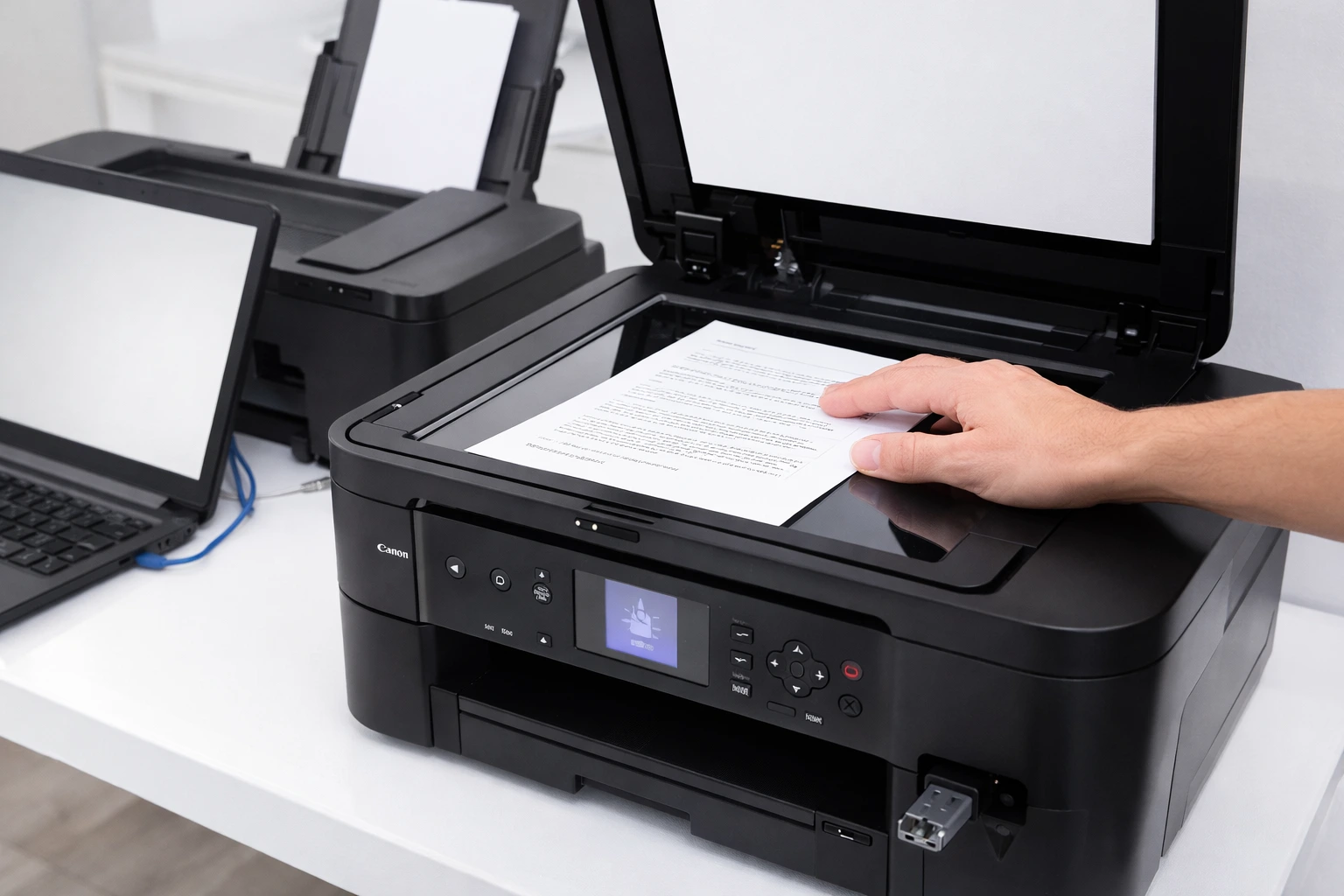 Πως σκανάρω ένα έγγραφο από εκτυπωτή Canon