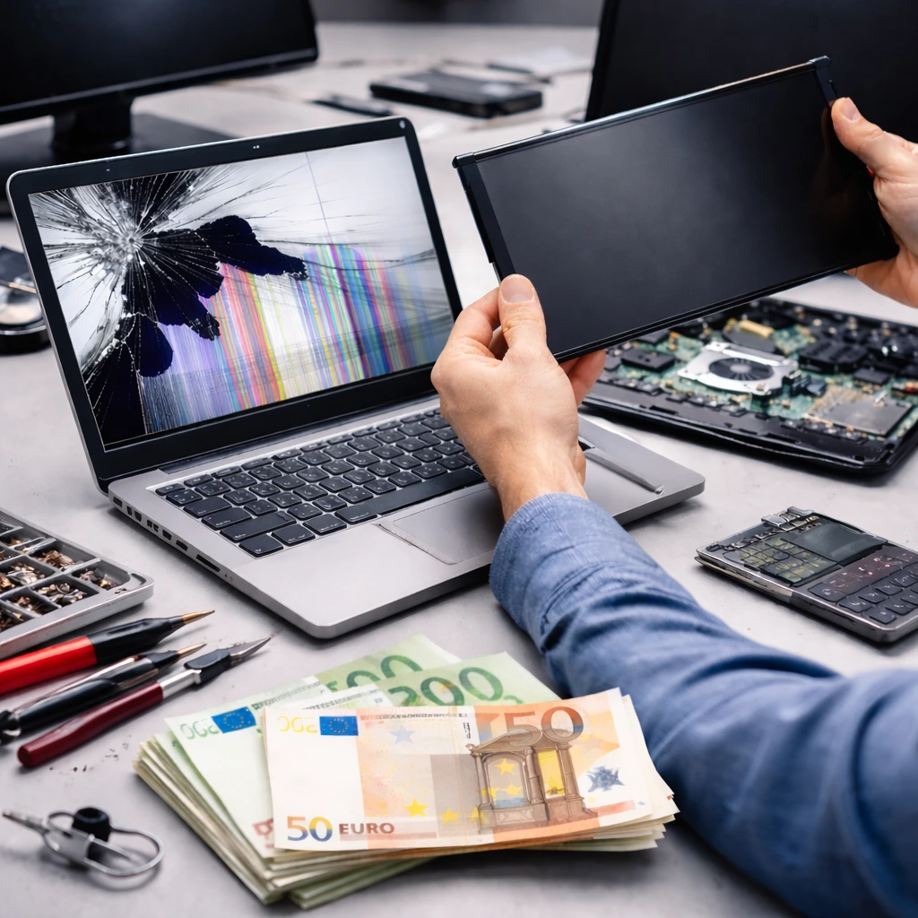 Αλλαγή – Αντικατάσταση οθόνης Λάπτοπ HP