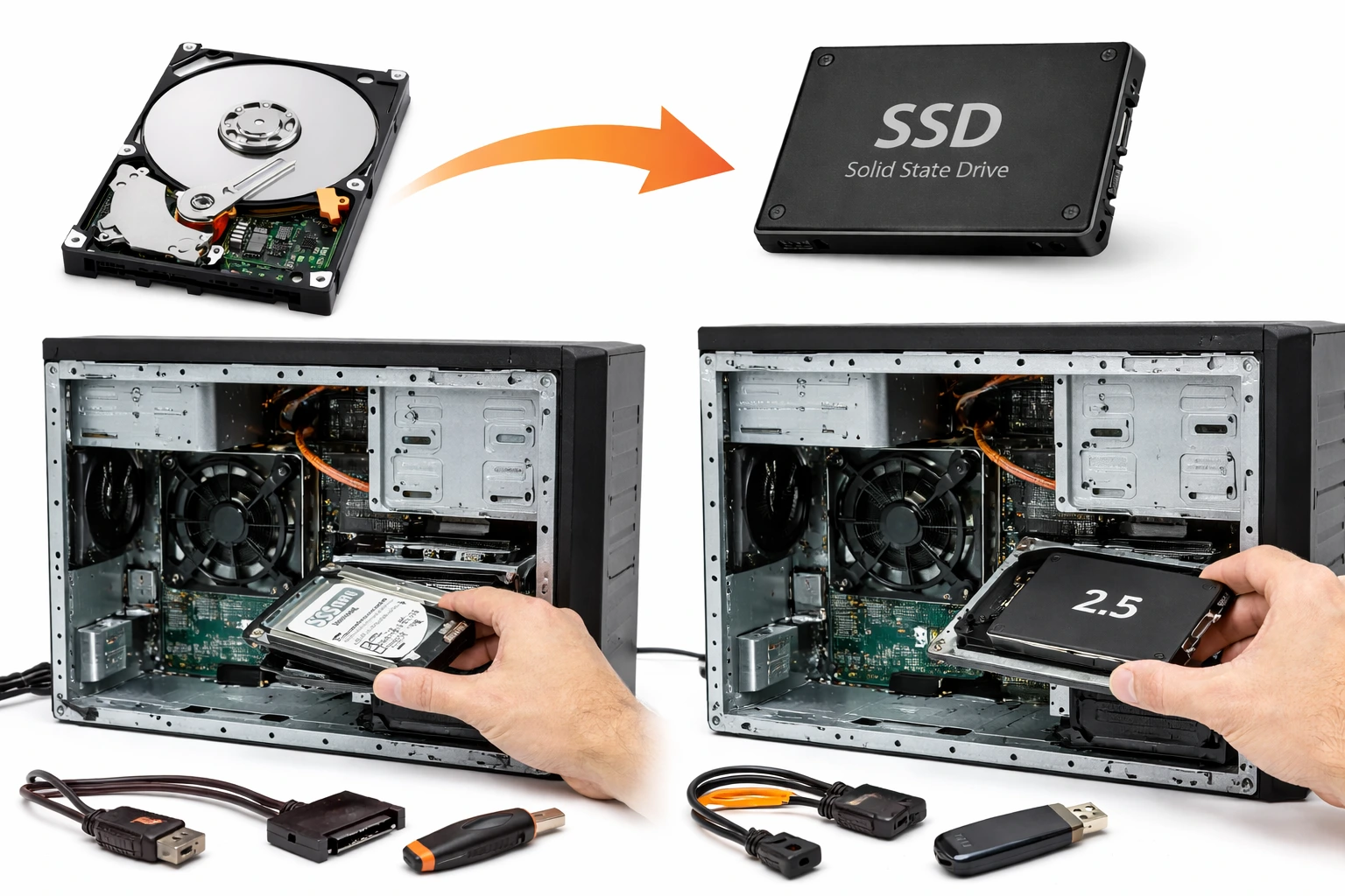 Αντικατάσταση Σκληρού Δίσκου σε Desktop Υπολογιστή