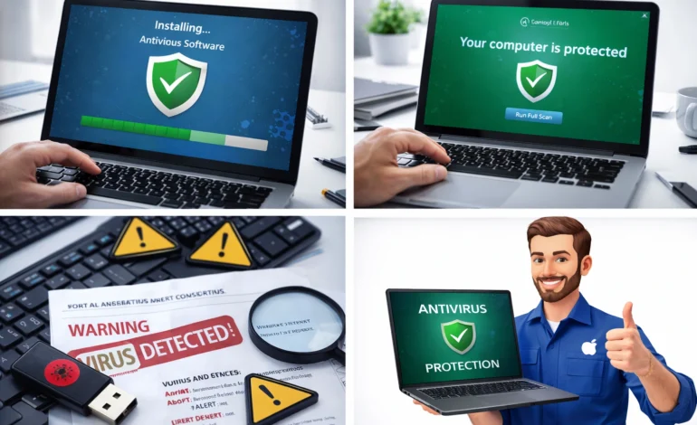 Εγκατάσταση Λογισμικού Antivirus – Βρες Τεχνικό