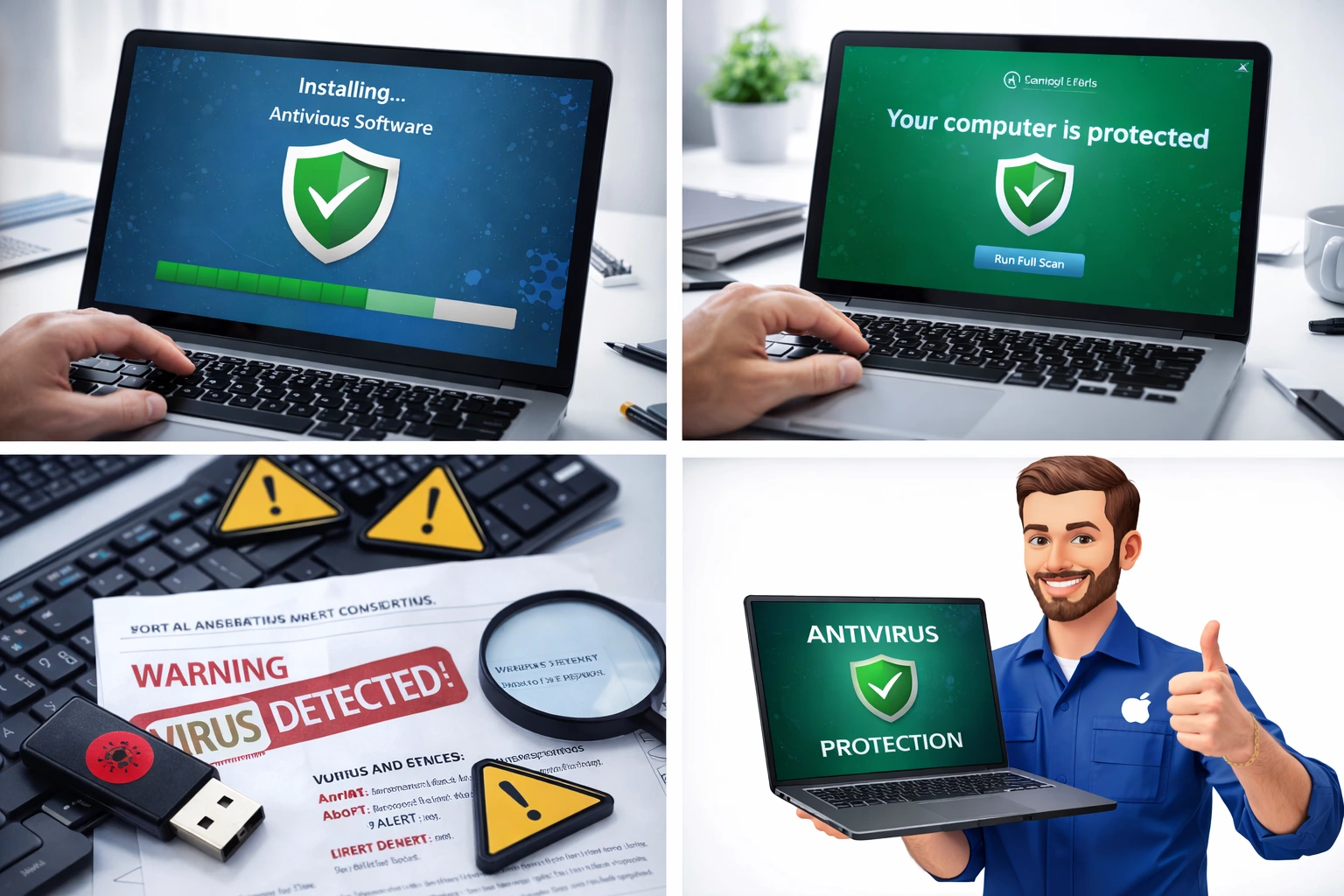 Εγκατάσταση Λογισμικού Antivirus – Βρες Τεχνικό