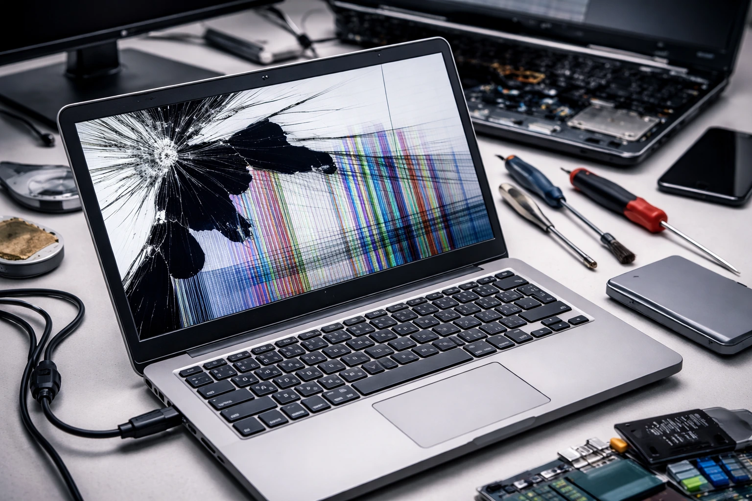 Έσπασε η οθόνη του υπολογιστή; Τα πρώτα άμεσα βήματα