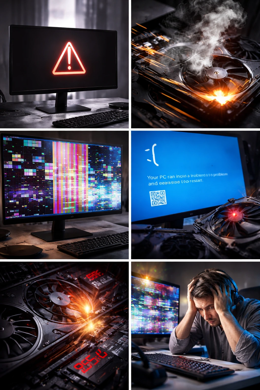 Πως καταλαβαίνω ότι κάηκε η κάρτα γραφικών;