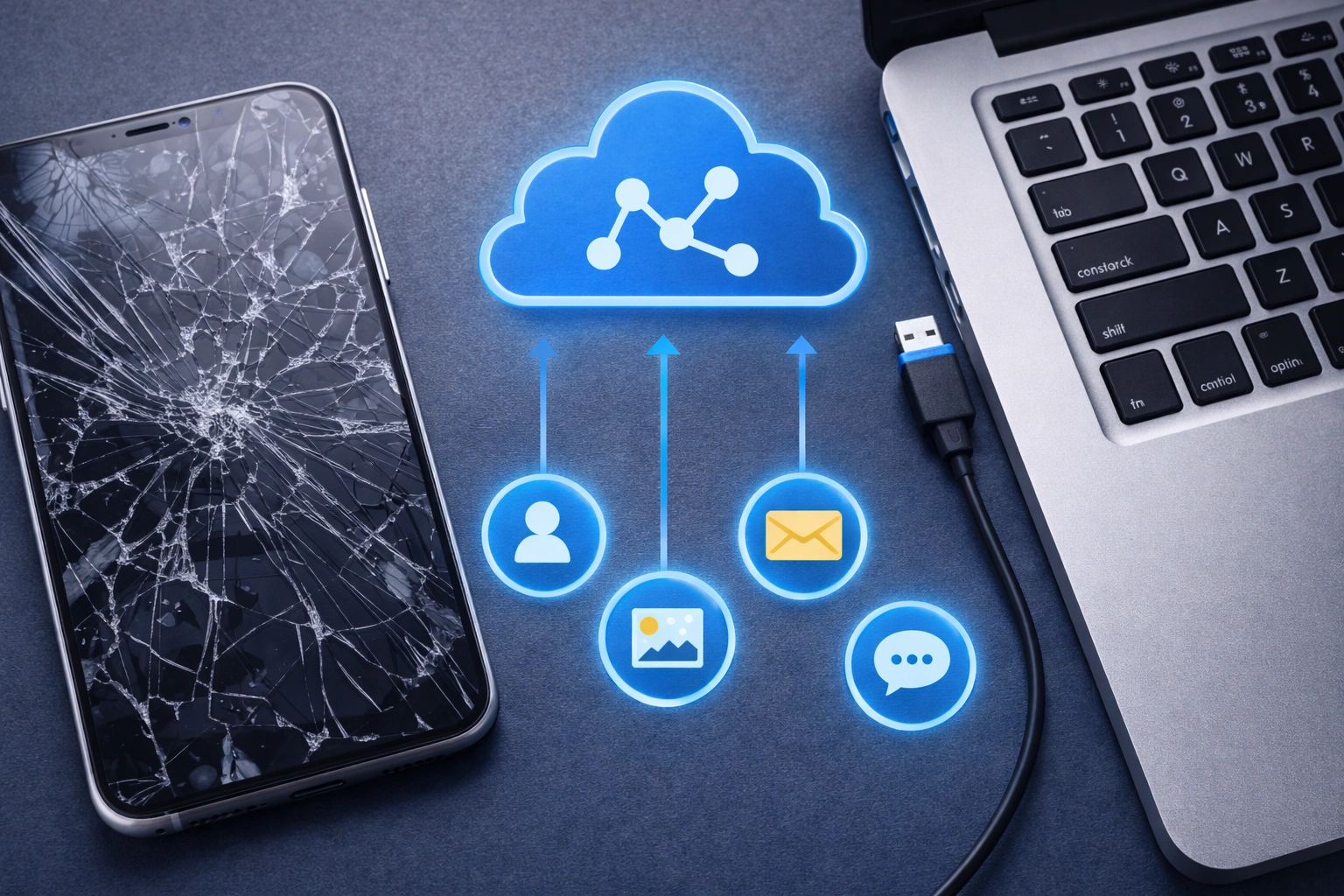 Ανάκτηση δεδομένων από κινητό με σπασμένη οθόνη