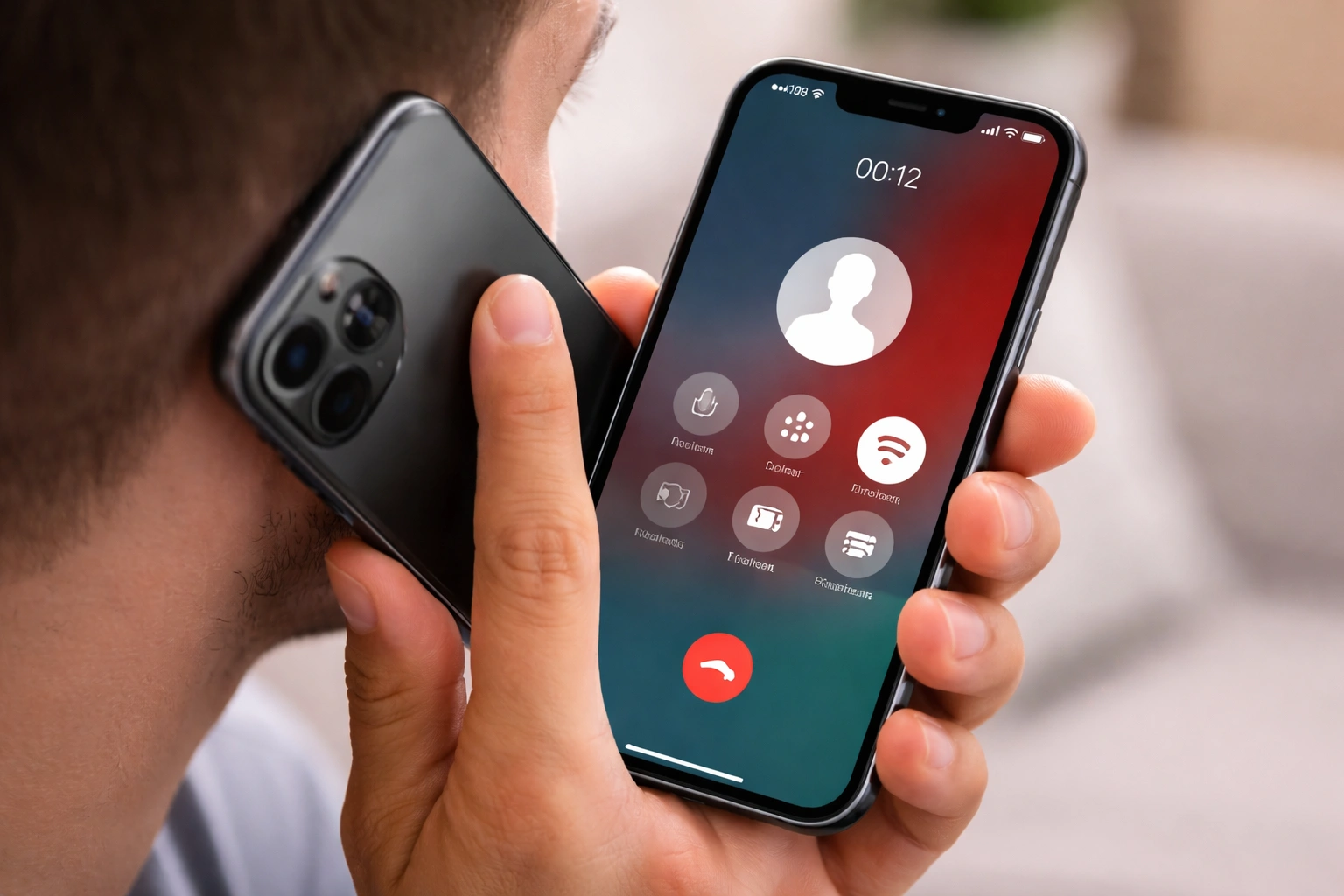 Δεν ακούω όταν παίρνω τηλέφωνο στο iPhone