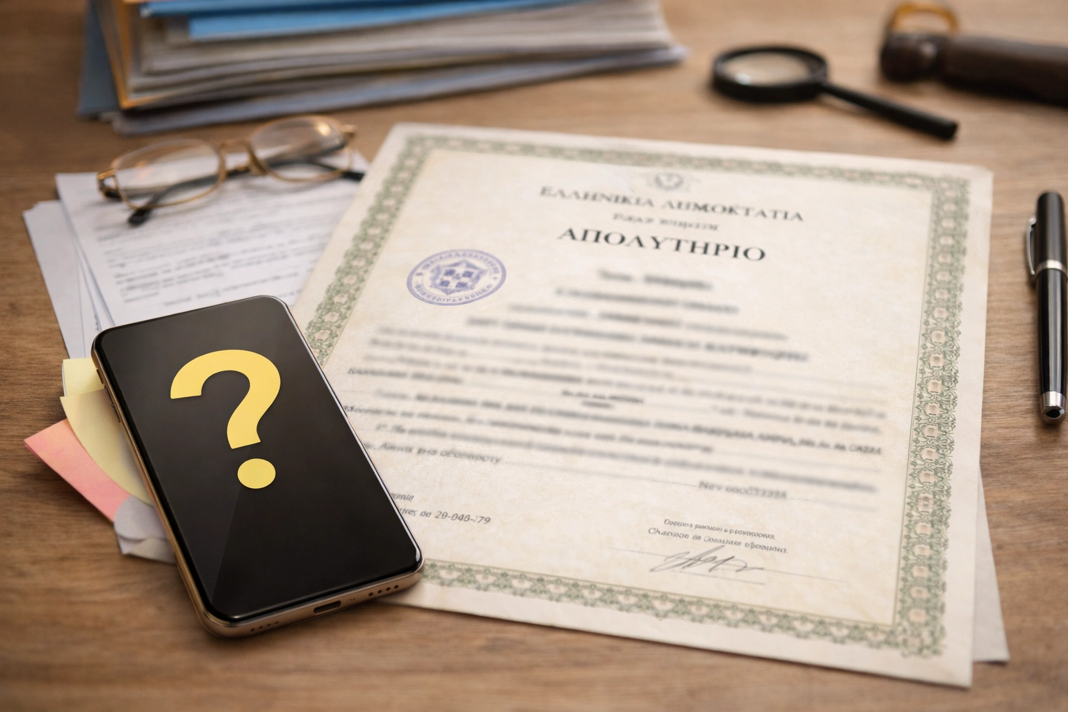 Έχασα το απολυτήριο λυκείου – Τι να κάνω ανά περίπτωση