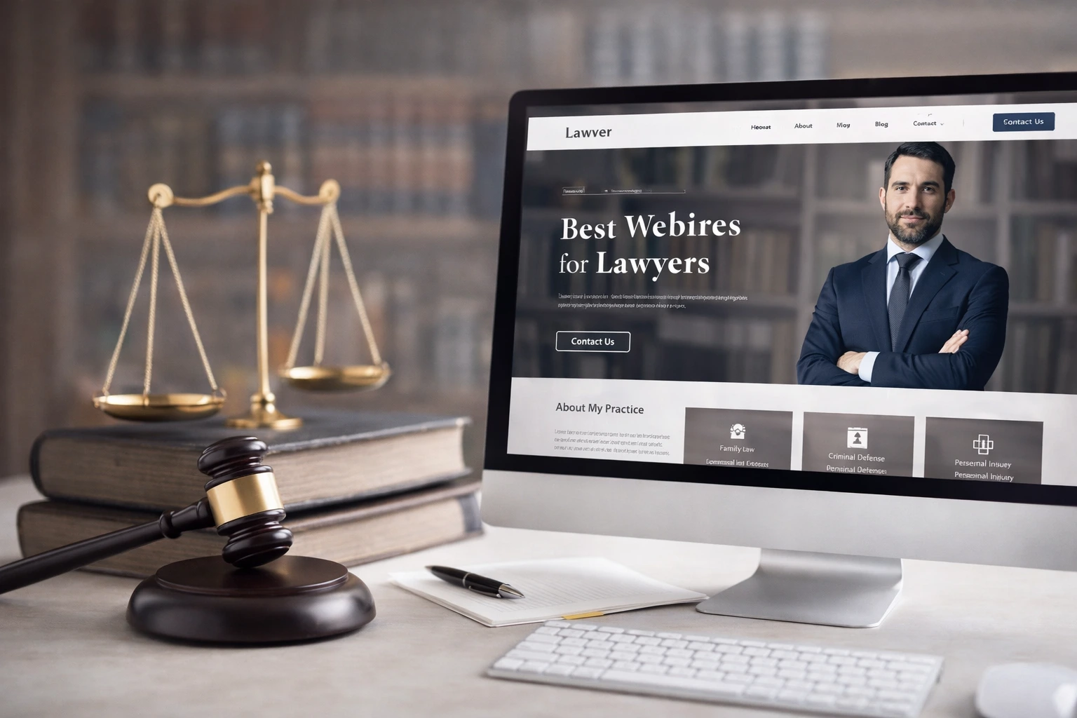 Κατασκευή ιστοσελίδων για δικηγόρους – Μοναδικά σχέδια