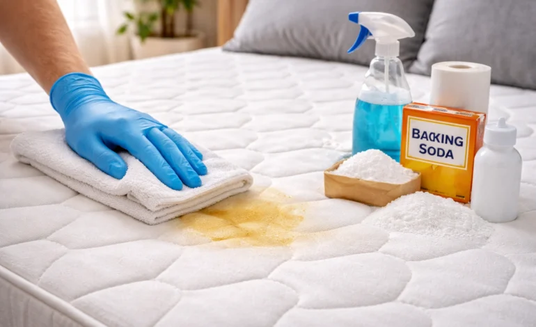 Πως να καθαρίσω το στρώμα από ούρα στρατηγικά