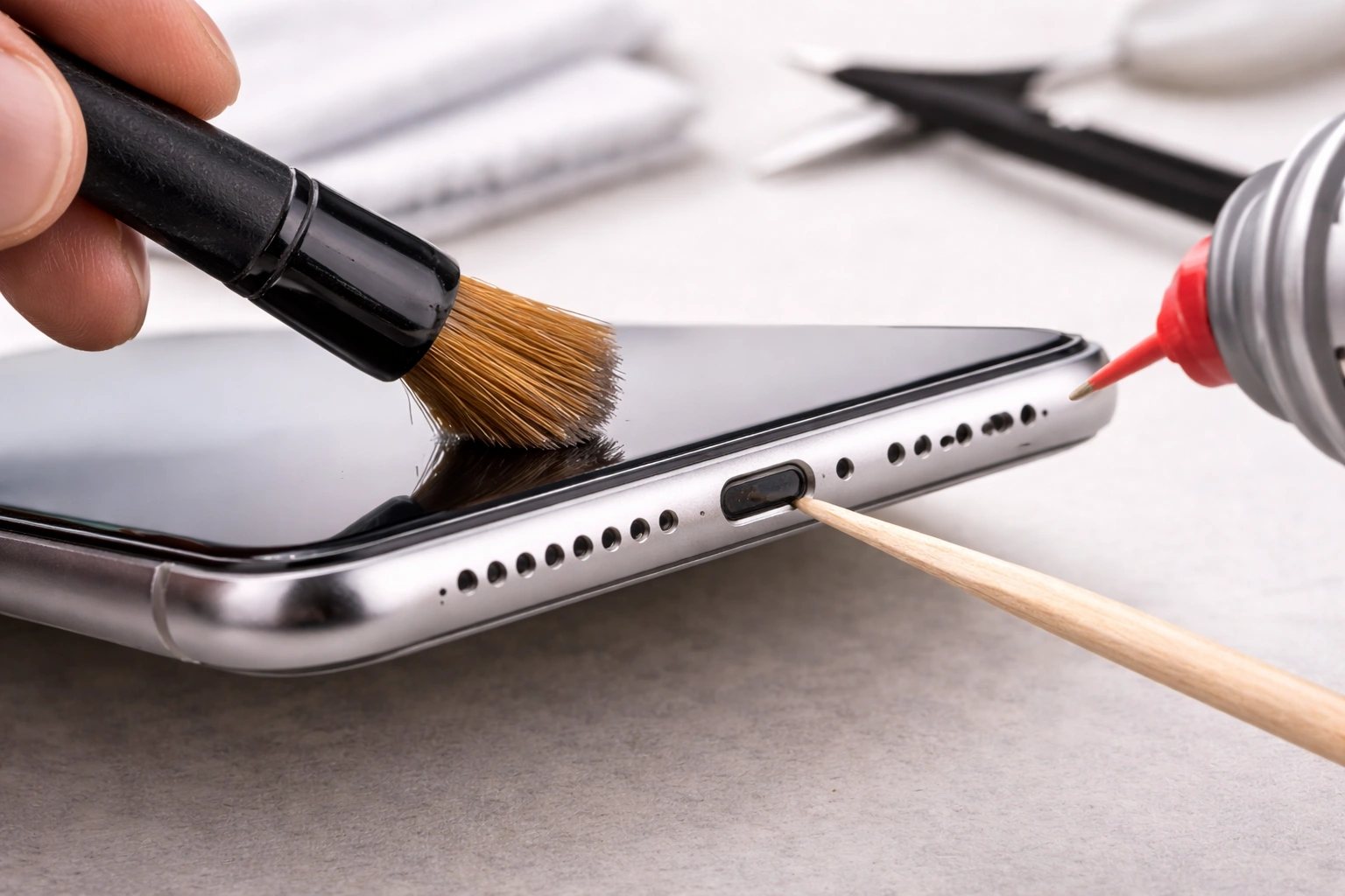 Πώς μπορώ να καθαρίσω το μικρόφωνο στο iPhone – Καθαρισμός ηχείου