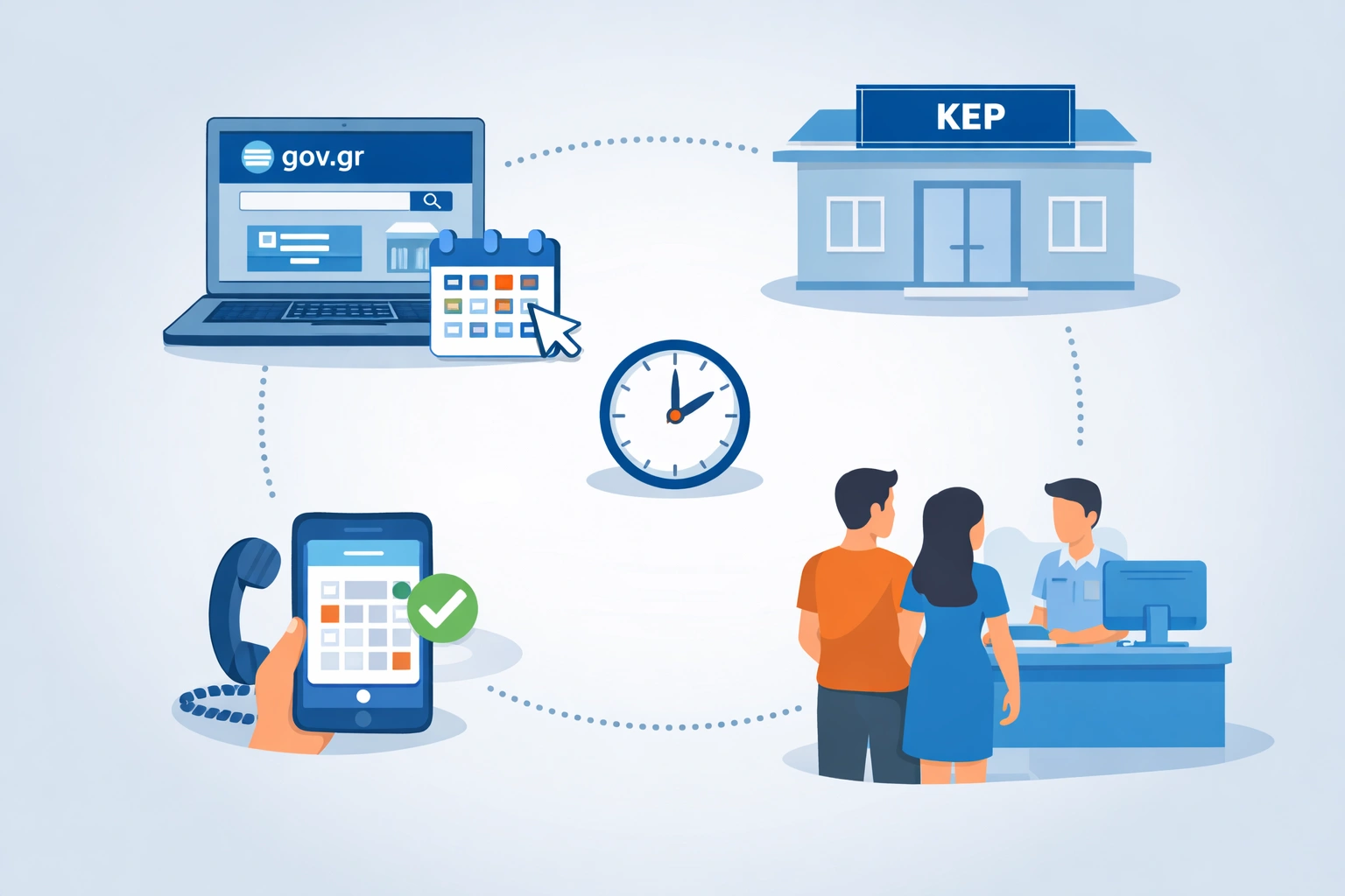 Πώς να κλείσω ραντεβού στο ΚΕΠ