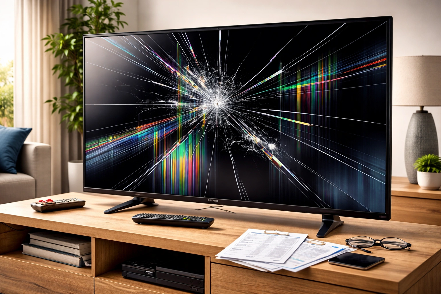 Σπασμένη οθόνη τηλεόρασης Τιμή – Αναλυτικός Οδηγός