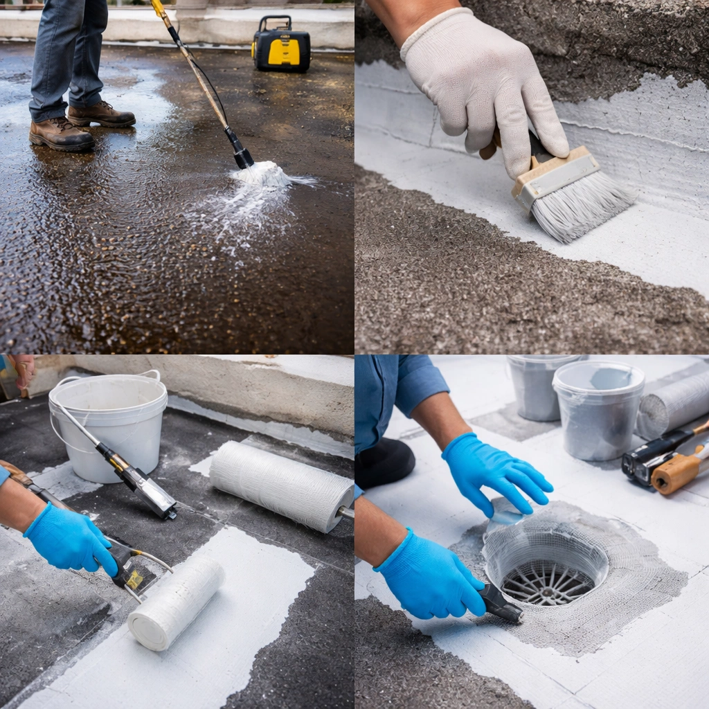 Στεγάνωση ταράτσας μόνος μου – Πως το κάνεις