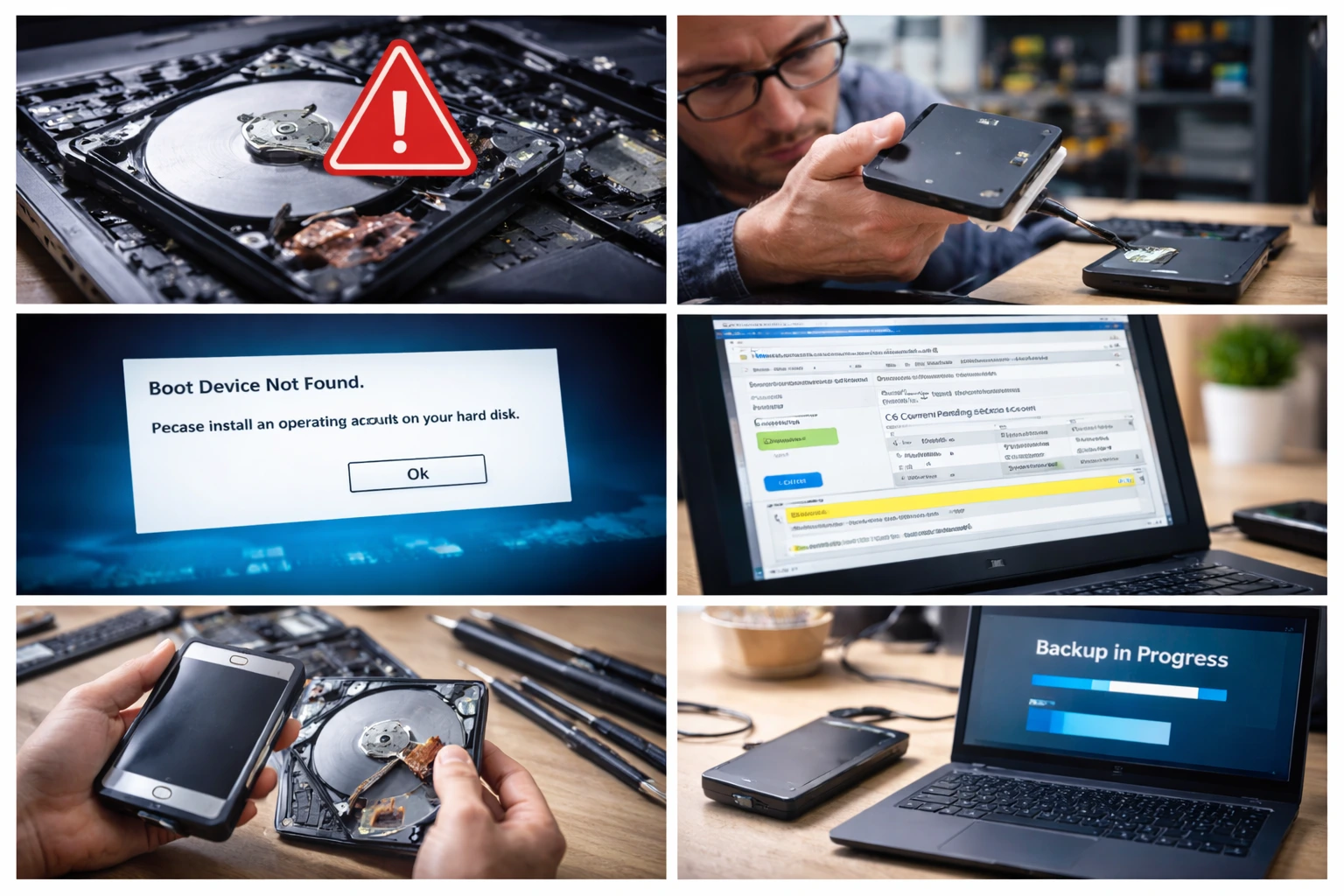 Βλάβη σκληρού δίσκου ή SSD – Οδηγός και Βήματα